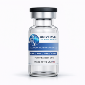 KLOW (BPC-157, TB-500, KPV, GHK-Cu) 10mg/10mg/10mg/50mg